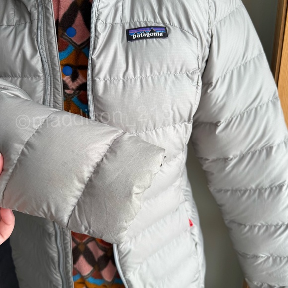 Patagonia Hi-Loft Down Hoody Jacket Small Drifter Gray 600-fill power down S - Picture 7 of 15